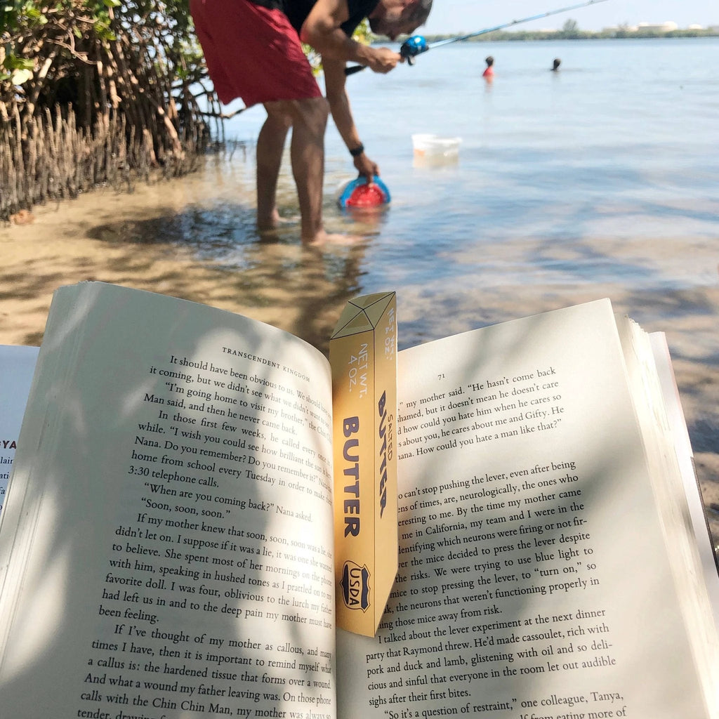 Stick of Butter Bookmark (it's die cut!) by Tia Chucha's Centro Cultural & Bookstore