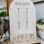 Sticks and Stones - Herkimer Diamond Stick Earrings by Derive Jewelry