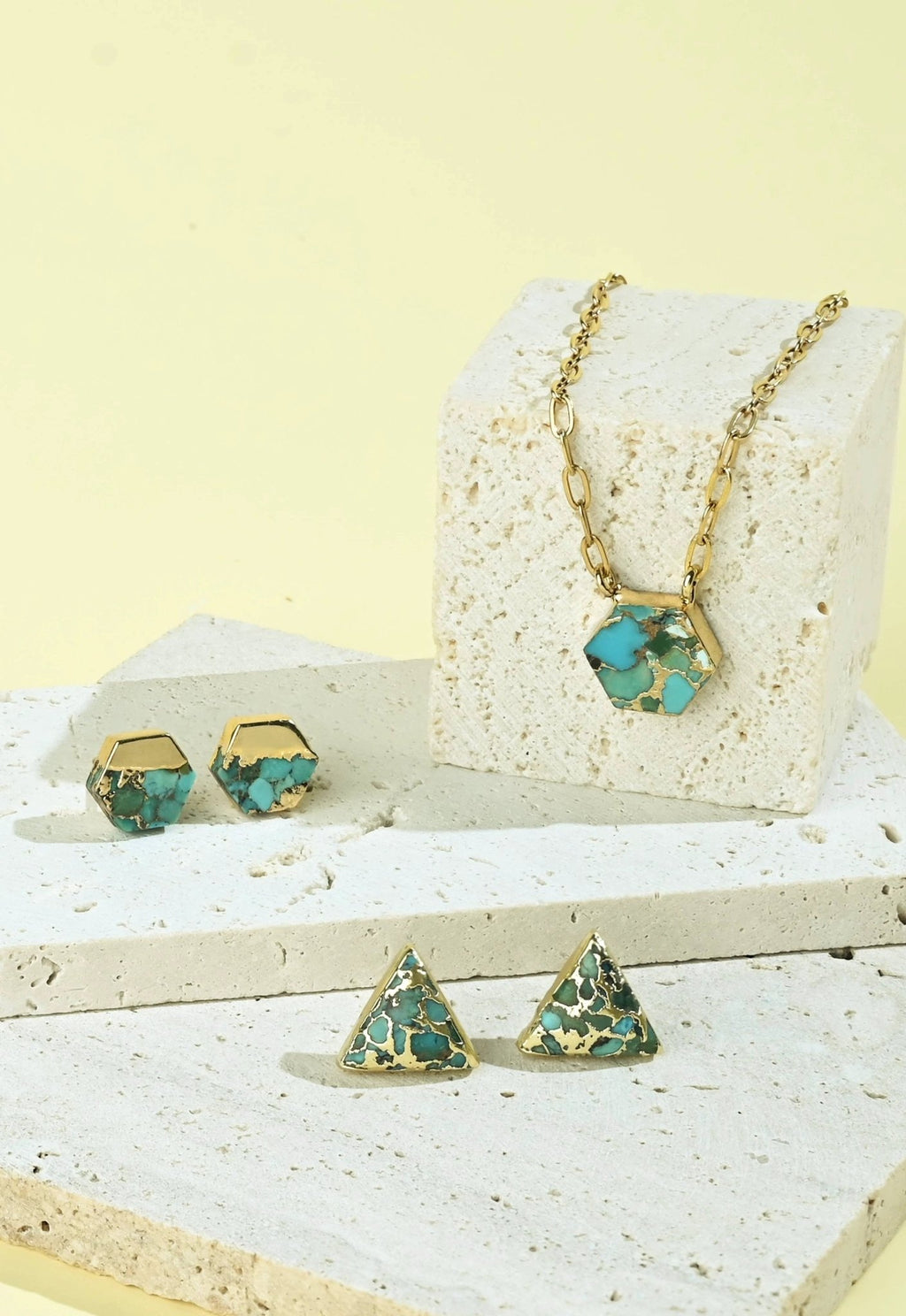 Still Waters Turquoise Necklace by Ethical Trade Co