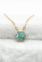 Still Waters Turquoise Necklace by Ethical Trade Co