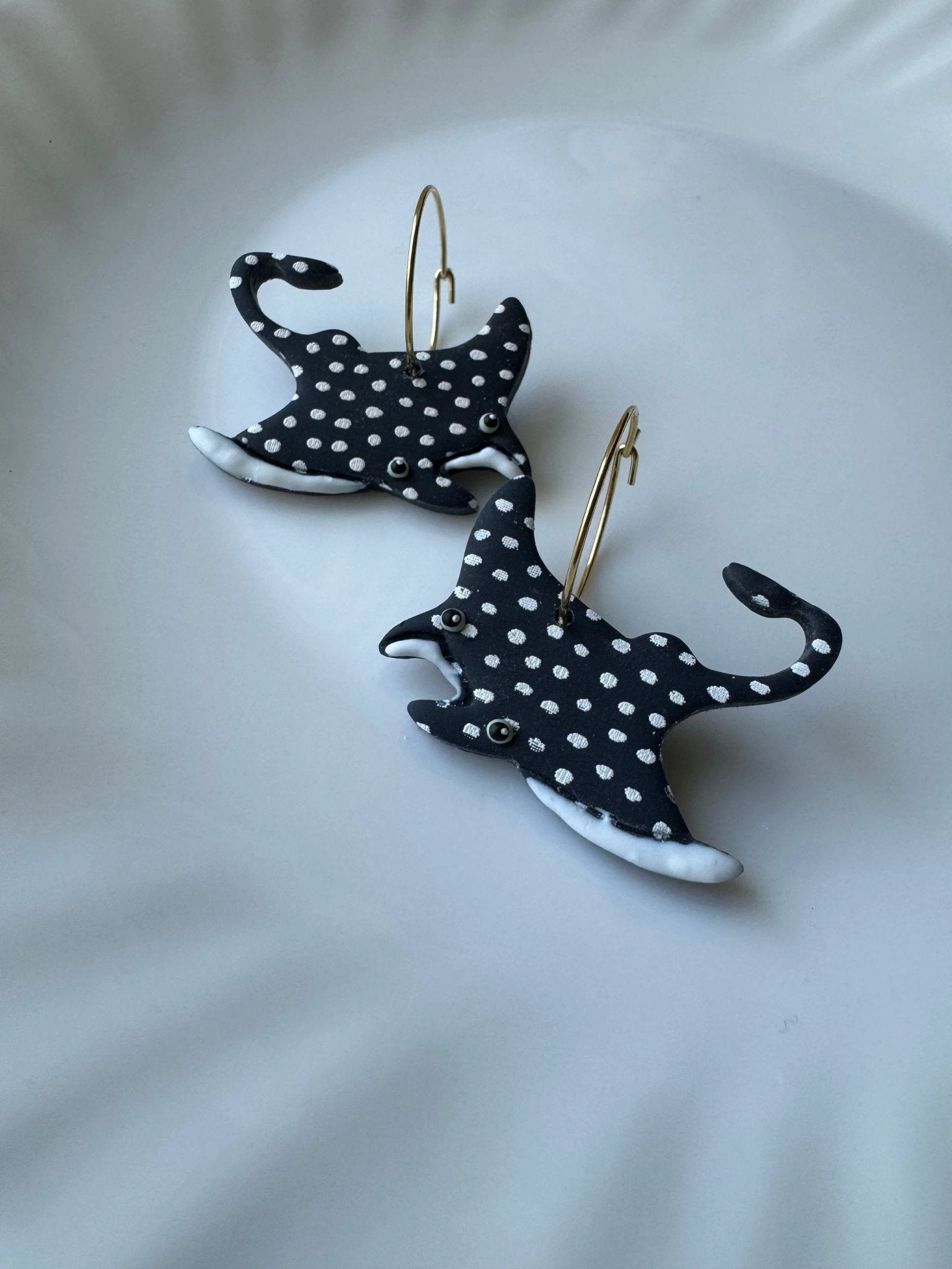 Stingray Hoops by Shop Something Earthy