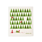 Stolen Christmas Tree Swedish Dishcloth | Elf on the Shelf Swedish Dishcloths La Vie Bien Stolen Christmas Tree Swedish Dishcloth | Elf on the Shelf