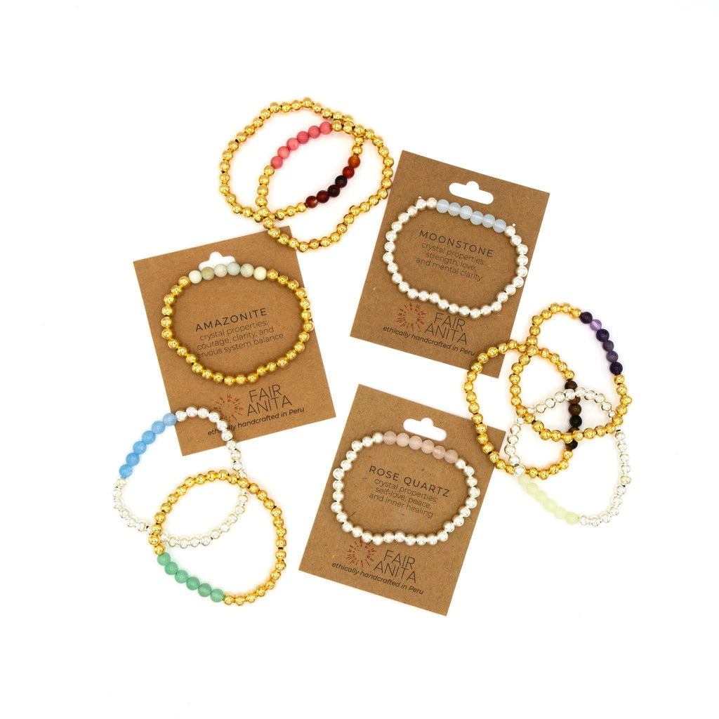Stone Elastic Bracelet