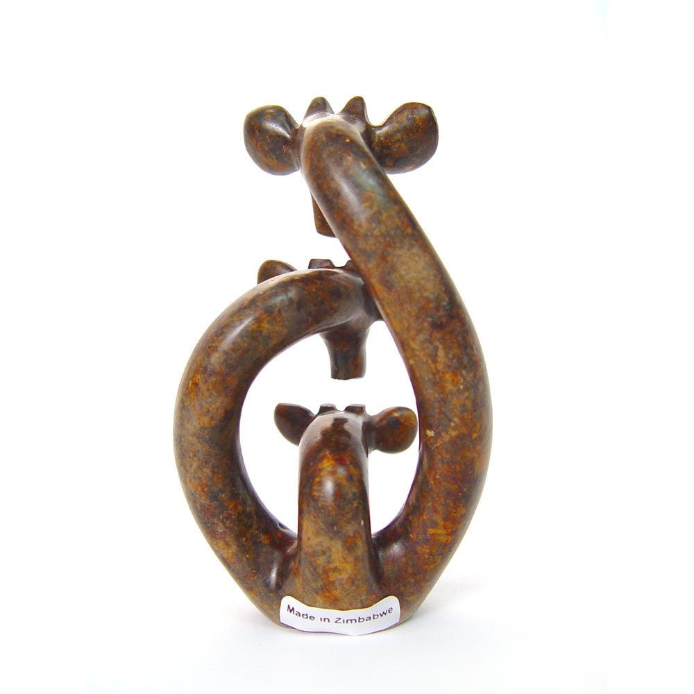 Stone Giraffe Family of Three - 5" La Vie Bien Stone Giraffe Family of Three - 5"