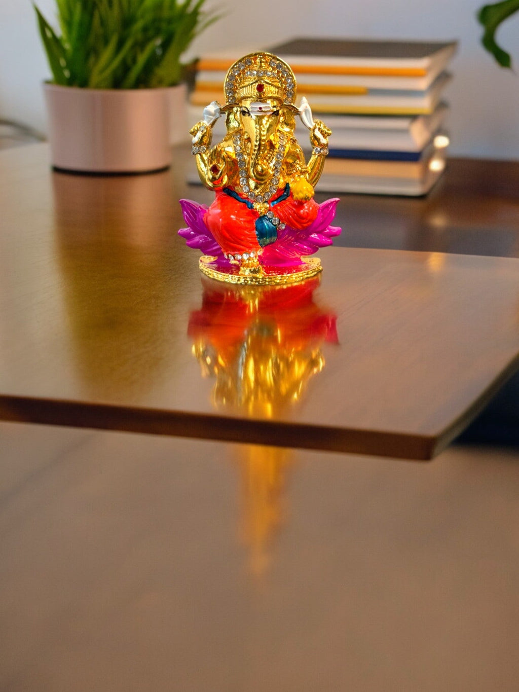 Stone Studded Ganesha Idol Car Accessories La Vie Bien Stone Studded Ganesha Idol