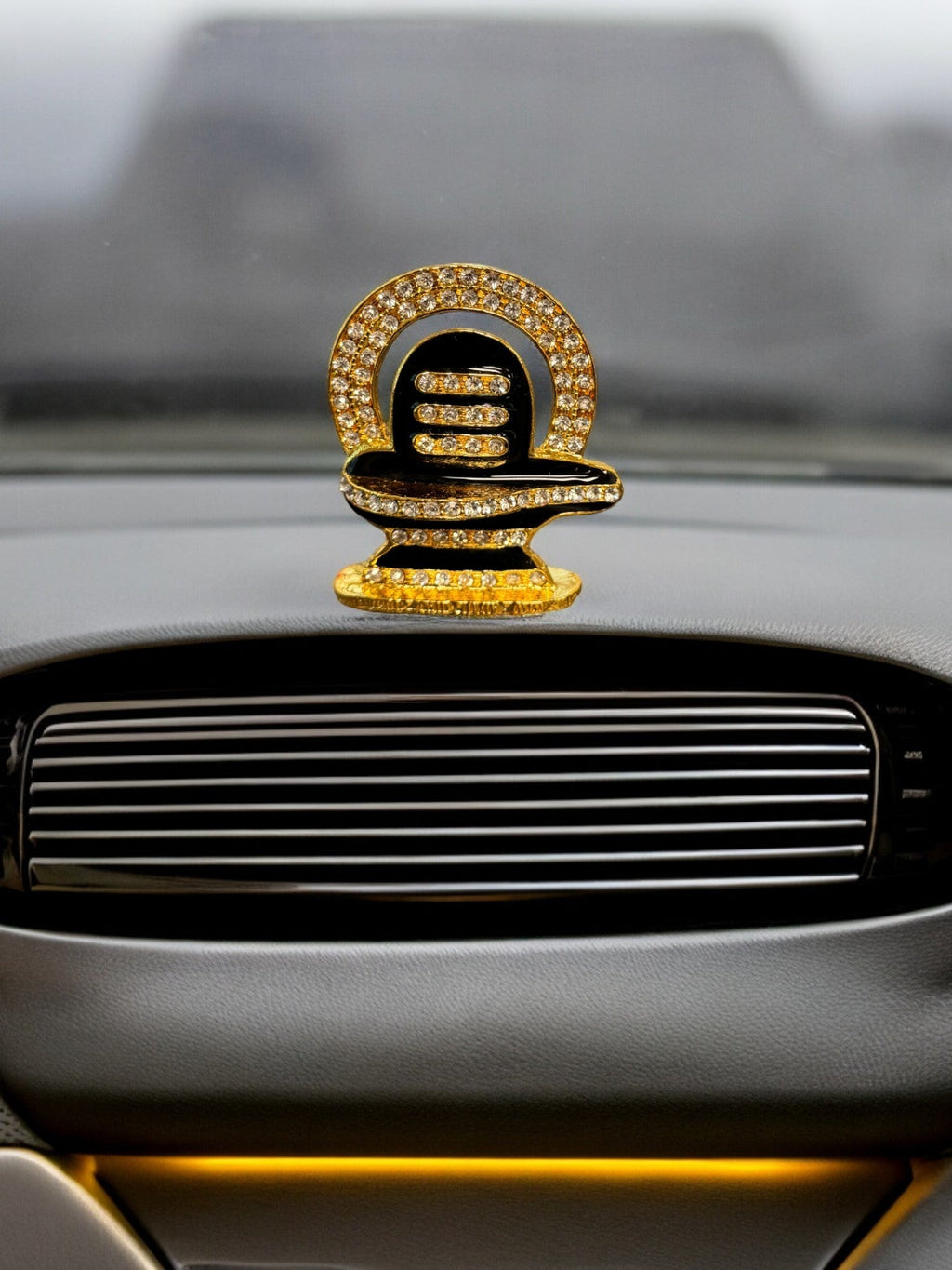 Stone Studded Shivling Car Accessories La Vie Bien Stone Studded Shivling