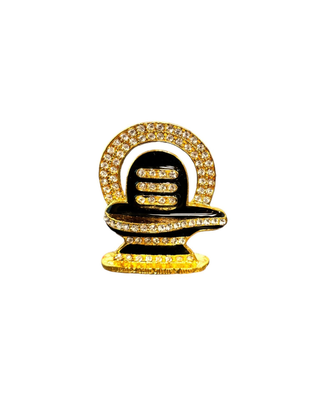 Stone Studded Shivling Car Accessories La Vie Bien Stone Studded Shivling