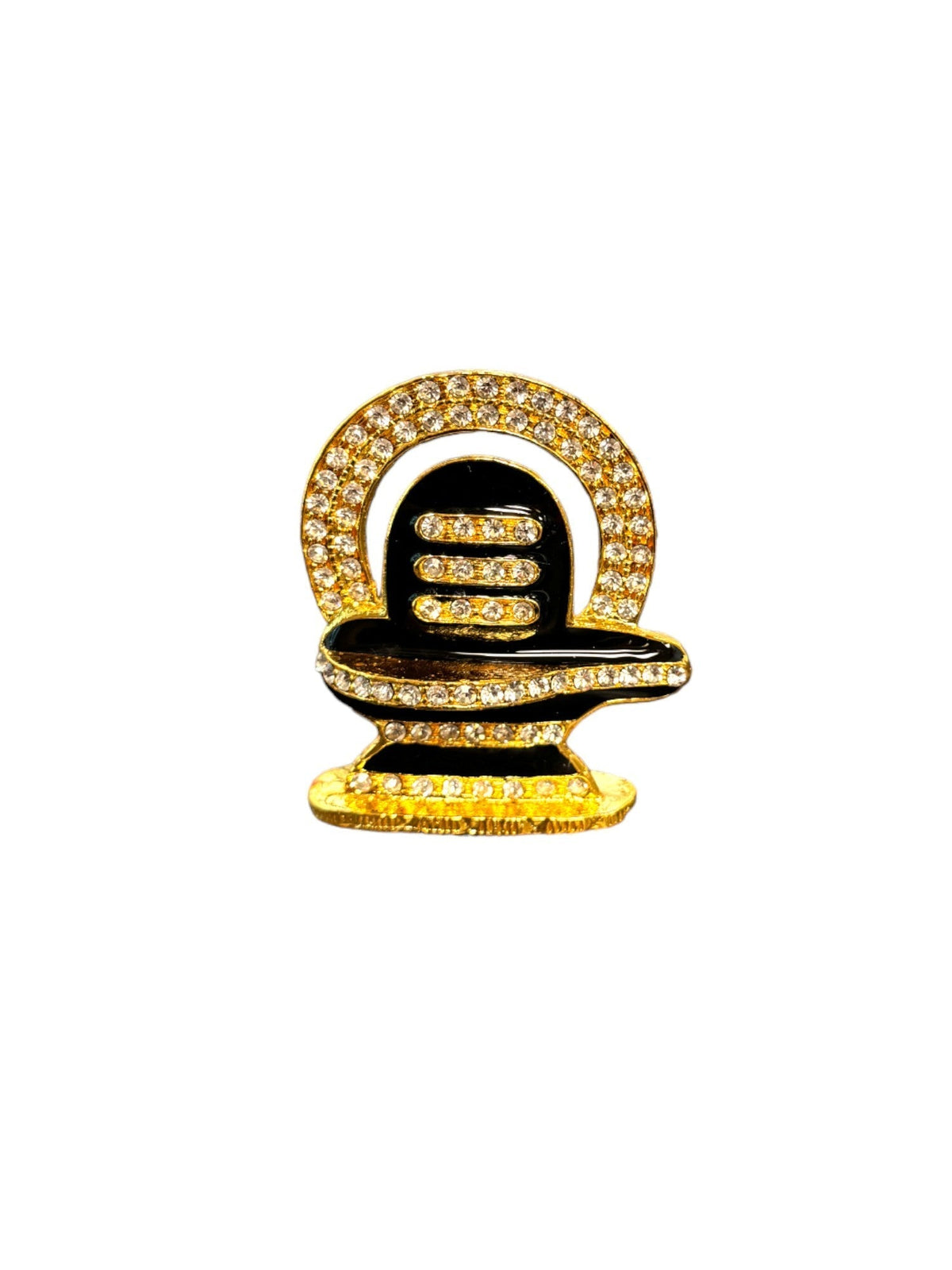 Stone Studded Shivling Car Accessories La Vie Bien Stone Studded Shivling