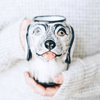 Stoneware Dog Mug Kitchen - Ceramics La Vie Bien Stoneware Dog Mug