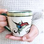 Stoneware Hummingbird Mug by Upavim Crafts