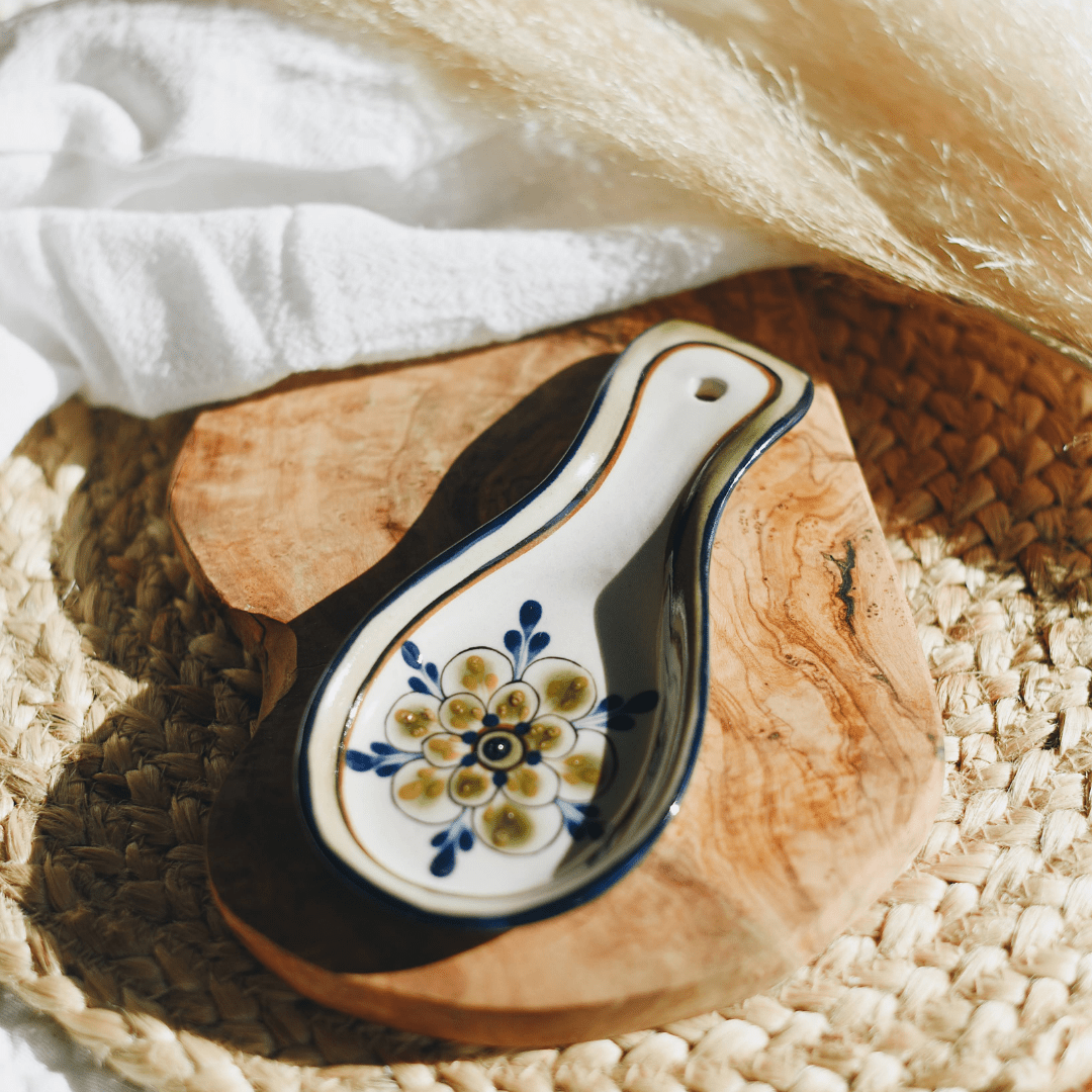 Stoneware Spoon Rest Kitchen-Ceramics La Vie Bien Stoneware Spoon Rest
