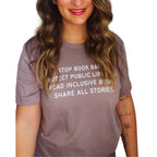 Stop Book Bans Classic Tee by Kind Cotton