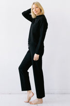 Straight Leg Sweatpants by SALUA PANTS La Vie Bien Straight Leg Sweatpants by SALUA