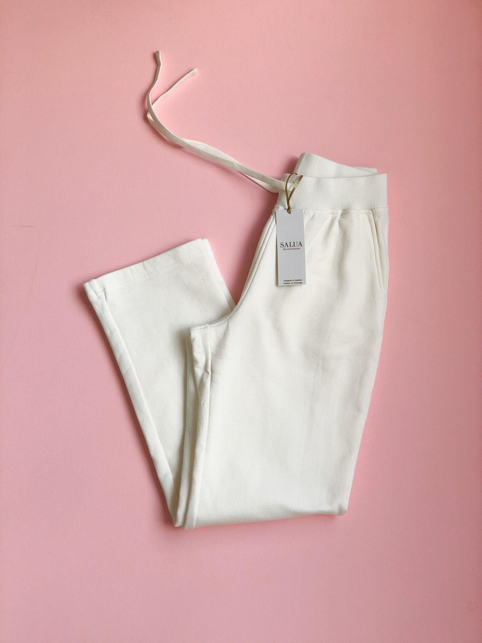 Straight Leg Sweatpants by SALUA PANTS La Vie Bien Straight Leg Sweatpants by SALUA