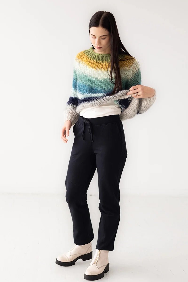 Straight Leg Sweatpants by SALUA PANTS La Vie Bien Straight Leg Sweatpants by SALUA