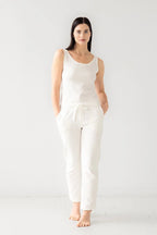 Straight Leg Sweatpants by SALUA PANTS La Vie Bien Straight Leg Sweatpants by SALUA