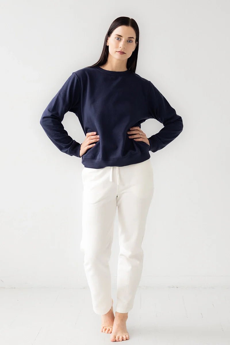 Straight Leg Sweatpants by SALUA PANTS La Vie Bien Straight Leg Sweatpants by SALUA