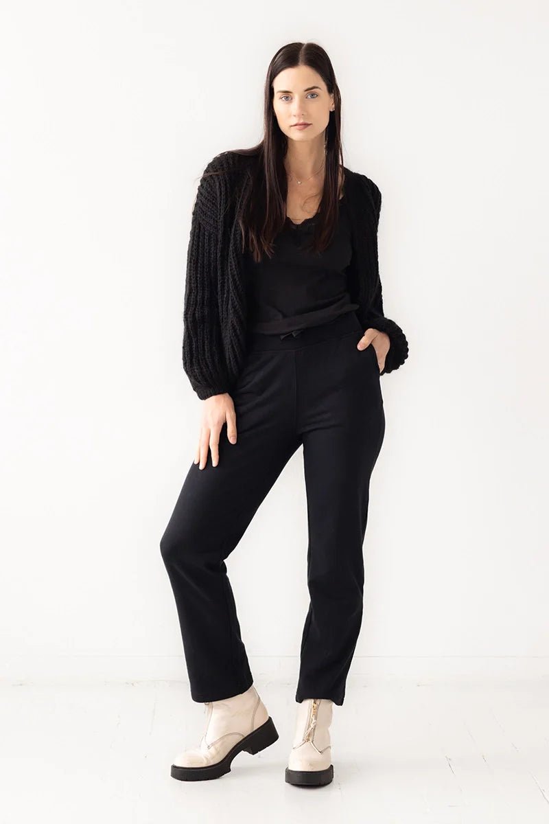 Straight Leg Sweatpants by SALUA PANTS La Vie Bien Straight Leg Sweatpants by SALUA