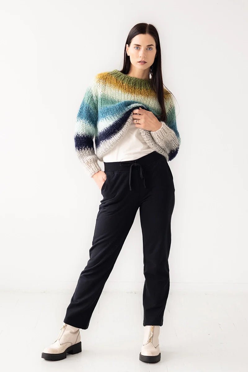 Straight Leg Sweatpants by SALUA PANTS La Vie Bien Straight Leg Sweatpants by SALUA