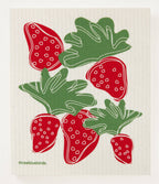 Strawberries Swedish Dishcloth La Vie Bien Strawberries Swedish Dishcloth