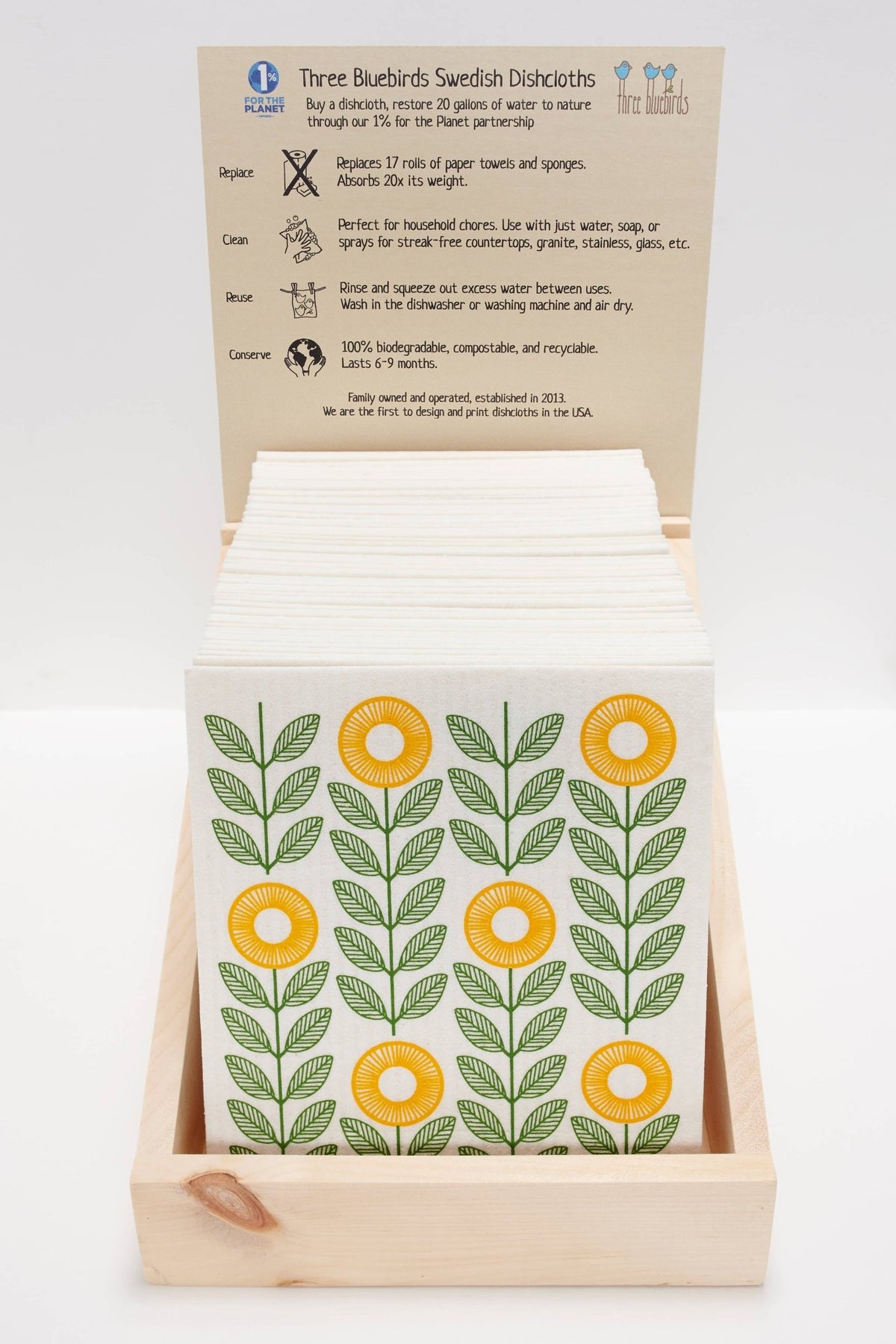 Strawberries Swedish Dishcloth La Vie Bien Strawberries Swedish Dishcloth