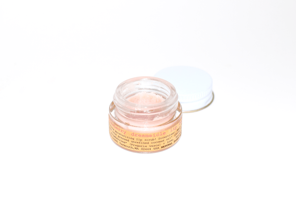Strawberry Dreamsicle Lip Balm Scrub La Vie Bien Strawberry Dreamsicle Lip Balm Scrub