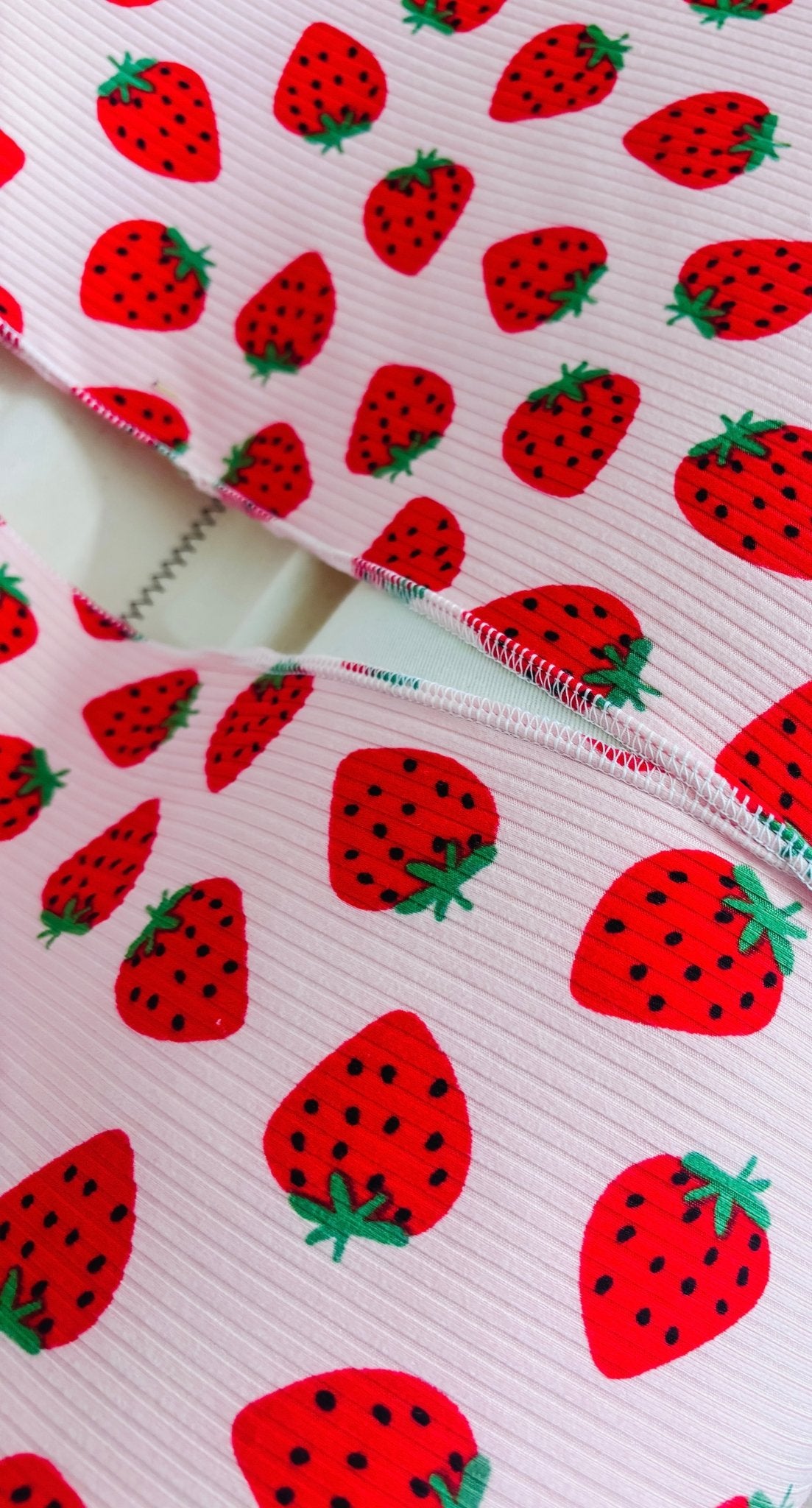 Strawberry Lounger Cover La Vie Bien Strawberry Lounger Cover