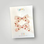Strawberry Pigtail Bows by Parker + Kay Creative