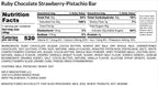 Strawberry Pistachio Chocolate Bar by Partager