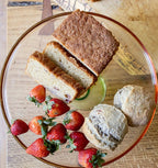 Strawberry Vanilla Cream Cake - Gluten Free Gluten Free La Vie Bien Strawberry Vanilla Cream Cake - Gluten Free