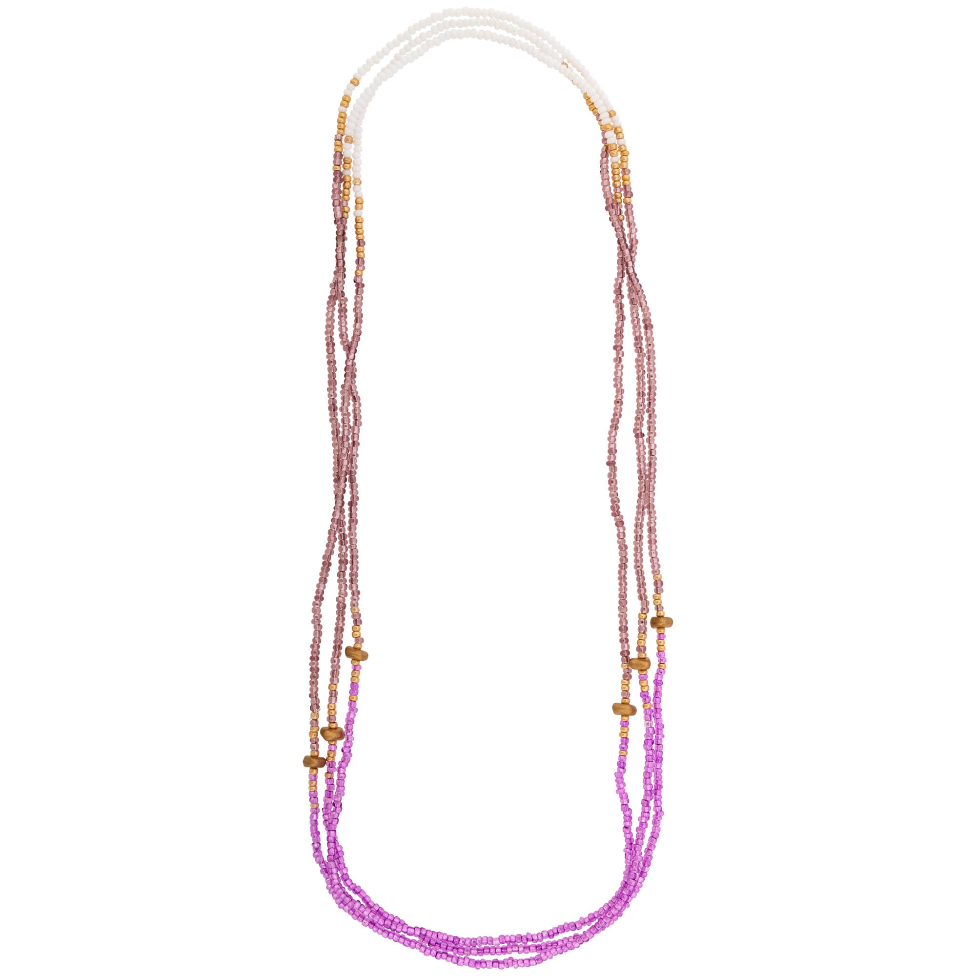 Stretch Beaded Necklace Necklaces - Fashion La Vie Bien Stretch Beaded Necklace