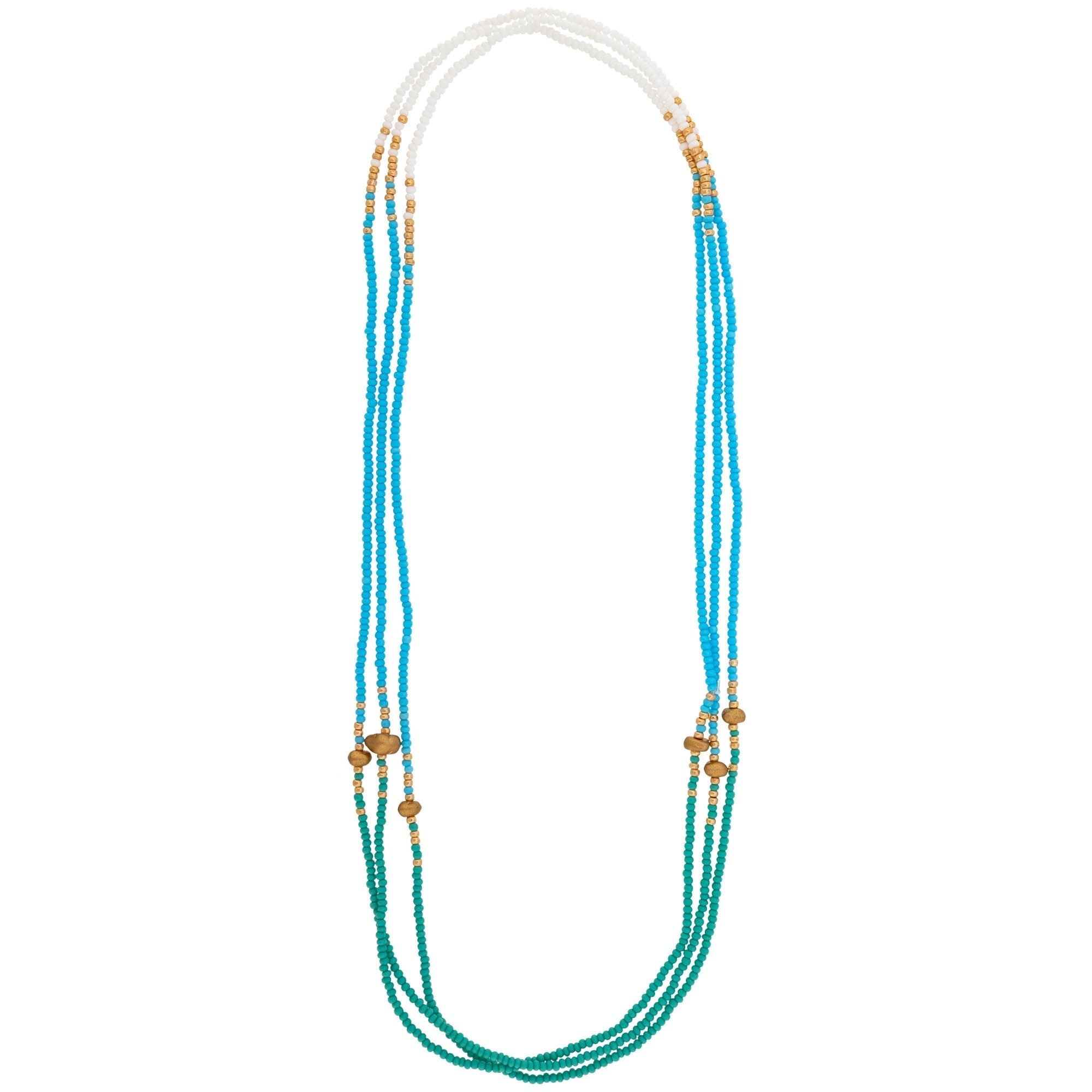Stretch Beaded Necklace Necklaces - Fashion La Vie Bien Stretch Beaded Necklace