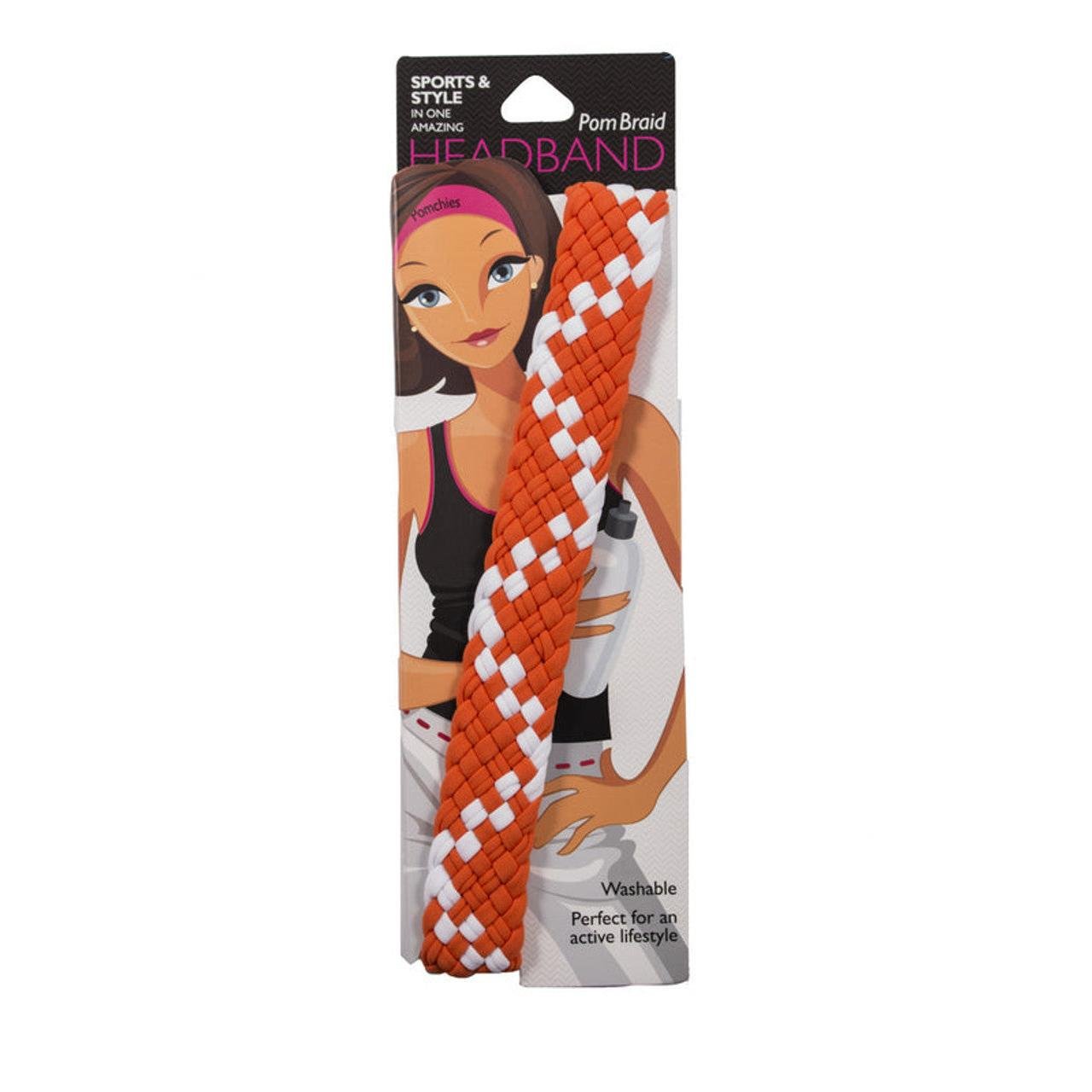 Stretchy Braid and Knotted Headbands | Nylon Hairband Hair Accessory | Workout Headband Packs and Singles