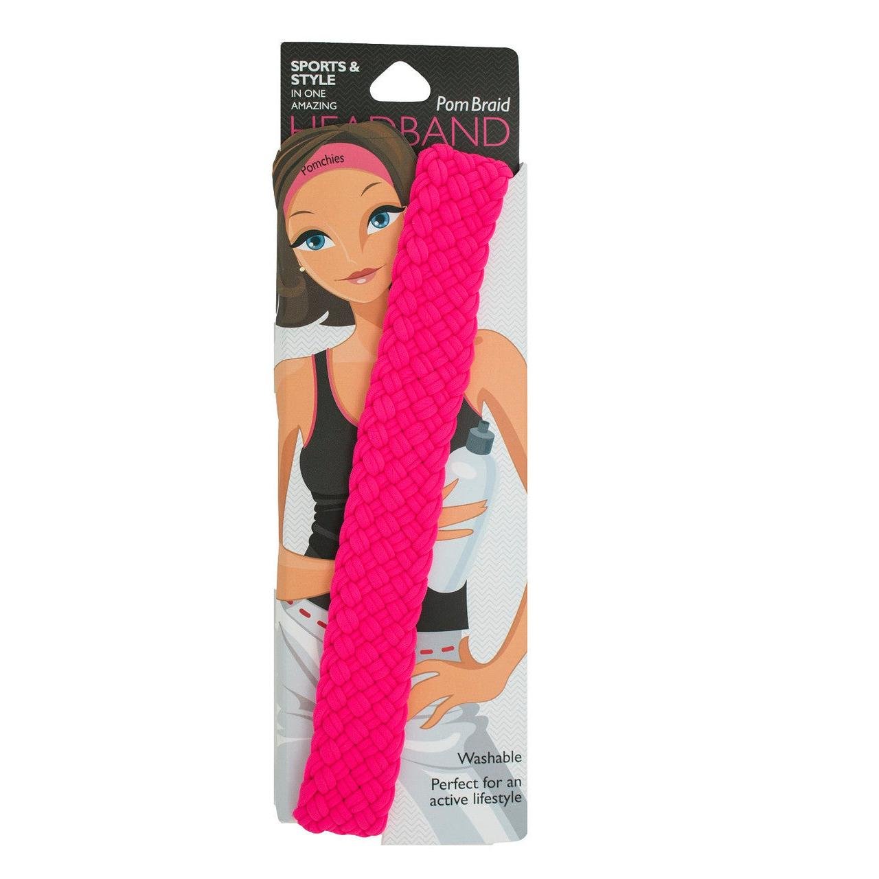 Stretchy Braid and Knotted Headbands | Nylon Hairband Hair Accessory | Workout Headband Packs and Singles