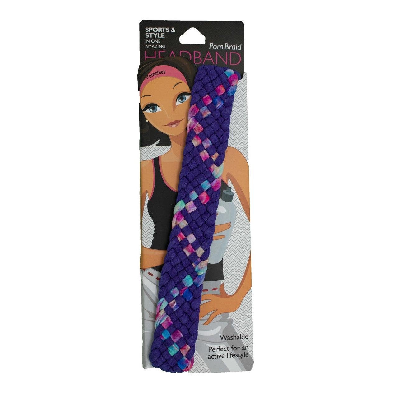 Stretchy Braid and Knotted Headbands | Nylon Hairband Hair Accessory | Workout Headband Packs and Singles