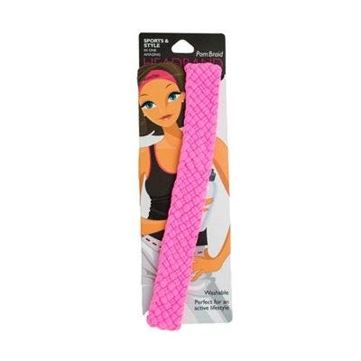 Stretchy Braid and Knotted Headbands | Nylon Hairband Hair Accessory | Workout Headband Packs and Singles