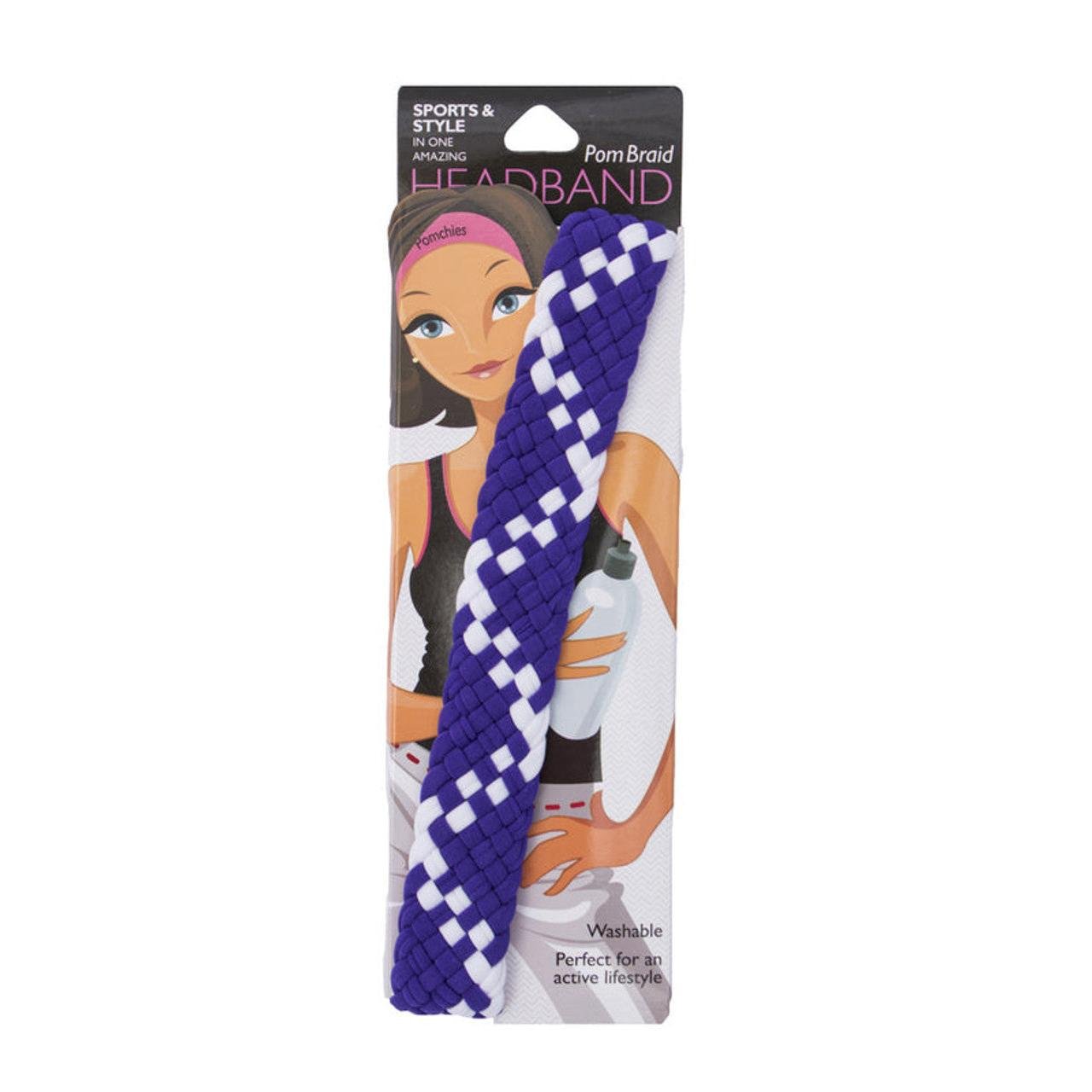 Stretchy Braid and Knotted Headbands | Nylon Hairband Hair Accessory | Workout Headband Packs and Singles