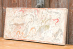 Striking Hand Painted Liao Dynasty Style Mural Tile Accents La Vie Bien Striking Hand Painted Liao Dynasty Style Mural Tile