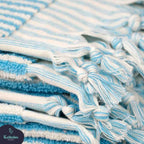 Striped Hand Towel by Kalkedon Towels