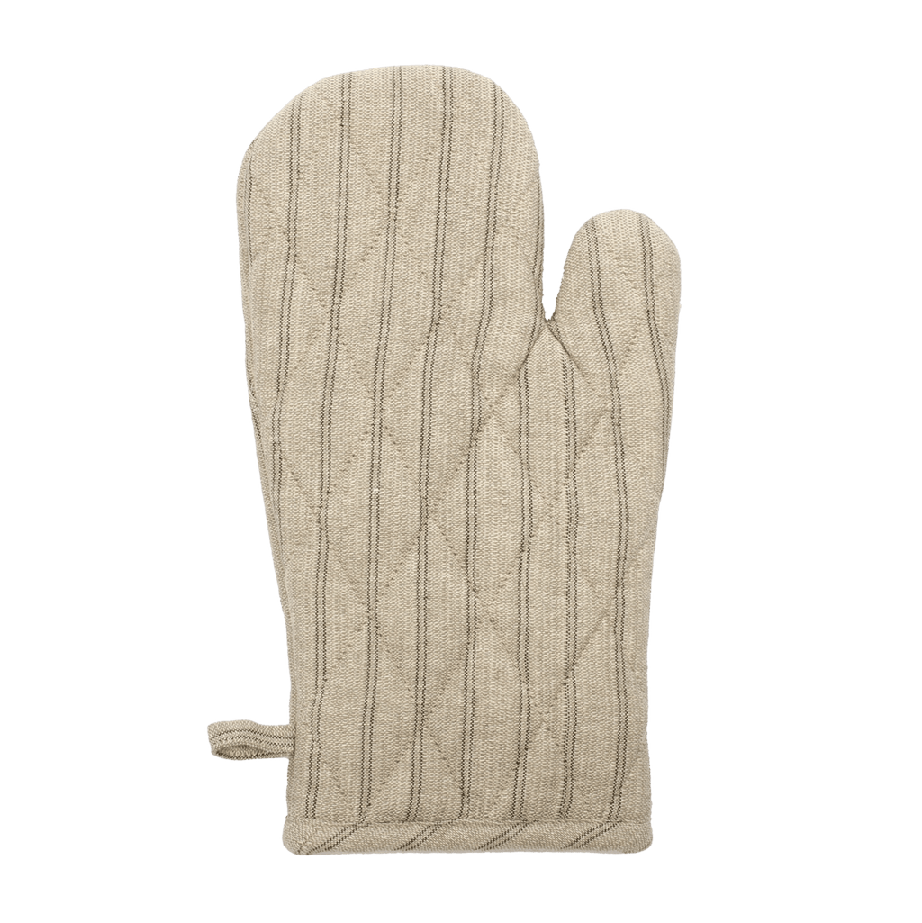 Striped Oven Mitt
