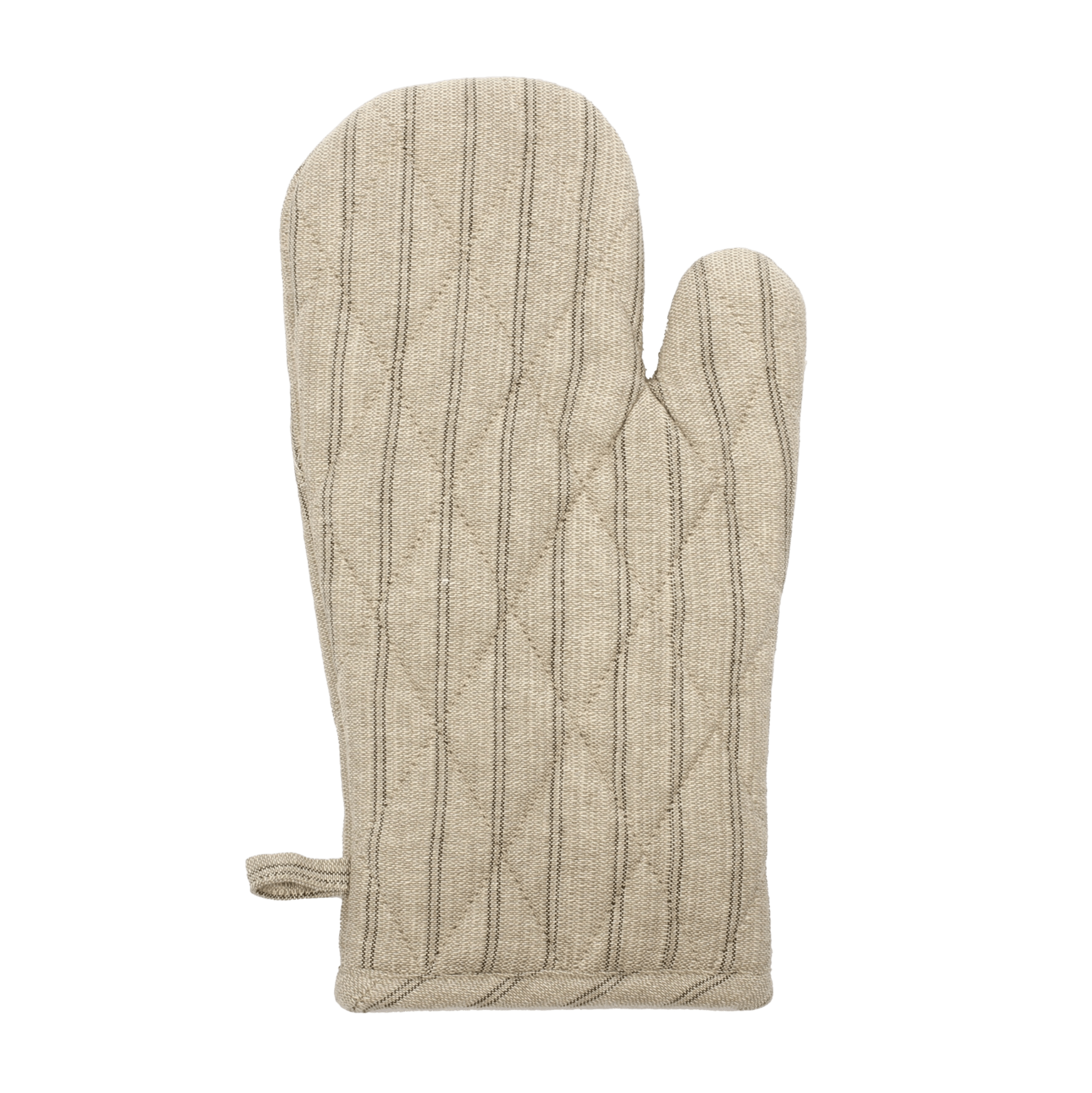 Striped Oven Mitt
