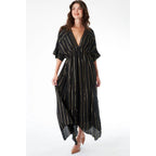 Striped Sequin Midi Dress [Sizes Small and Medium Only] by The Bullish Store