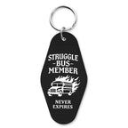 Struggle Bus Member Room Keychain Keychain La Vie Bien Struggle Bus Member Room Keychain