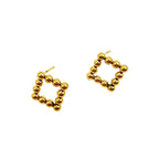 Wyatt Small Square Stud Earrings