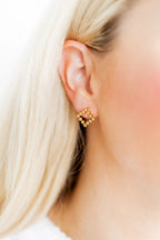 Wyatt Small Square Stud Earrings