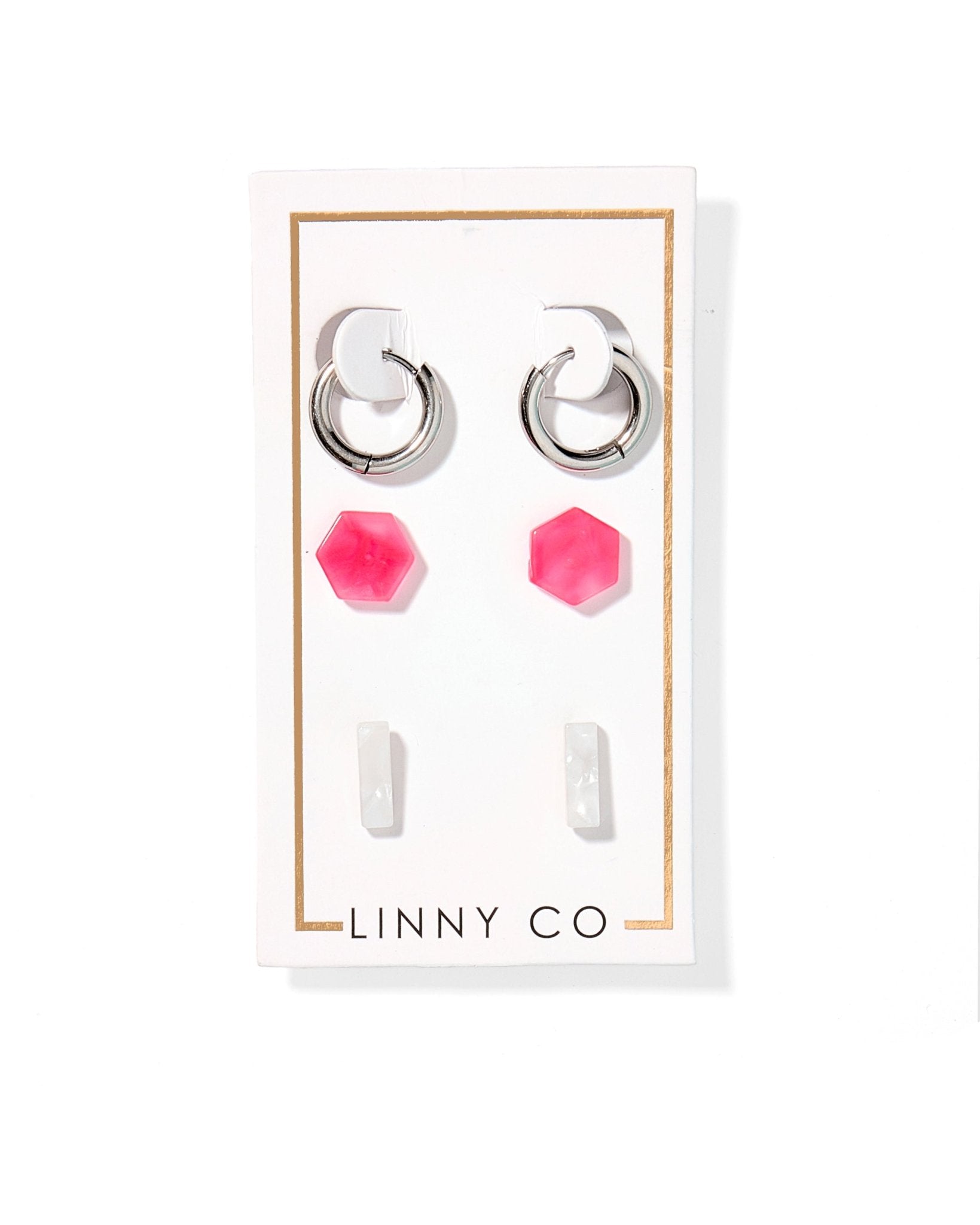Stud Trio Stud Earring Set - Winter