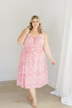 The Kiley Tank Dress in Watermelon Sorbet