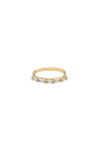 Subtle Glam Brass Ring by Fair Anita