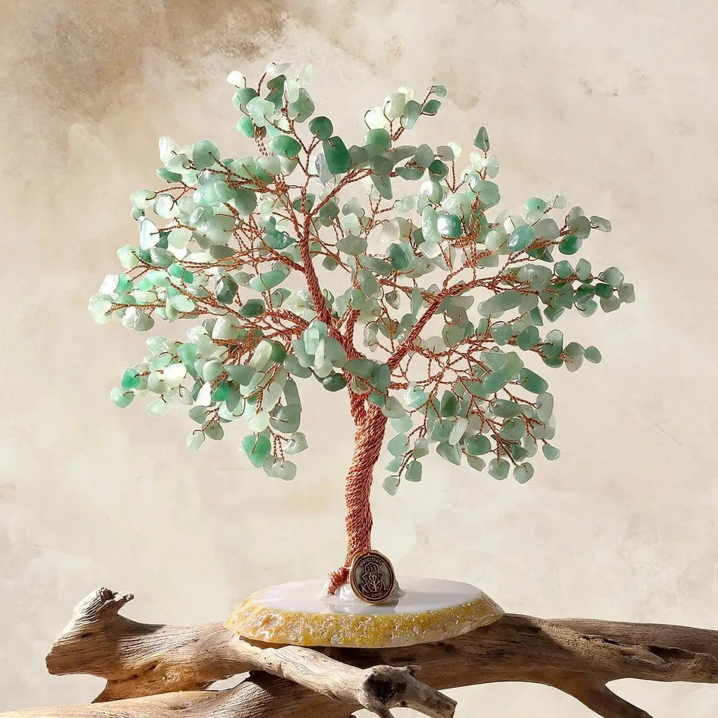 Success Feng Shui Jade Stone Tree by Karma and Luck