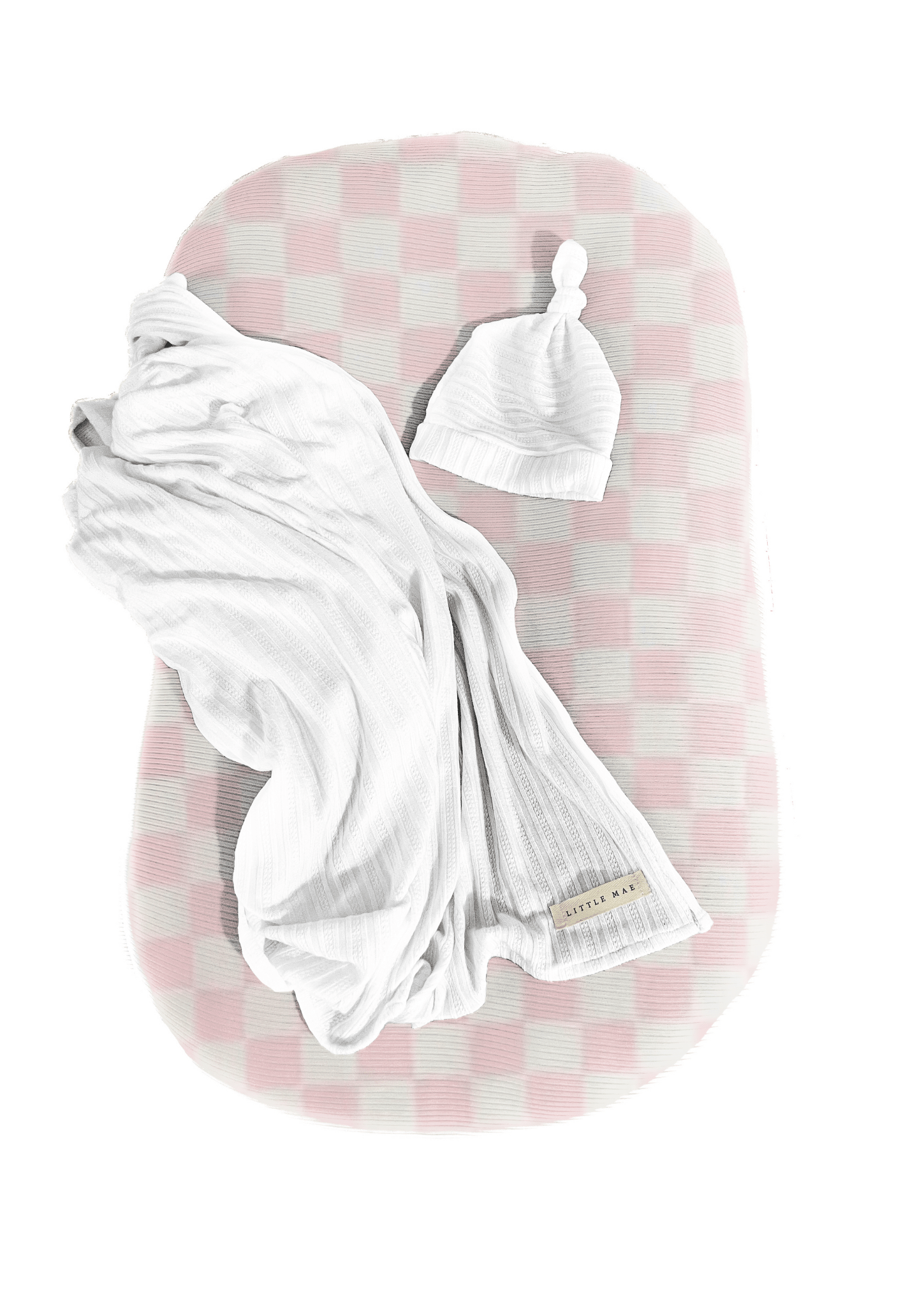 Sugar Checkered Baby Lounger Cover La Vie Bien Sugar Checkered Baby Lounger Cover